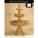 Julia Three Tier Fountain - Detailed Image