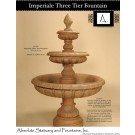 Imperiale Three Tier Fountain - Detailed Image