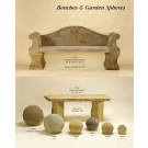 Rustic Rock Bench