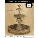 Piazza Veneta Pond Fountain