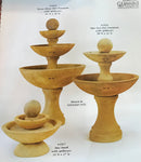 #1516 Due Two Tier Fountain W/Spillways